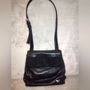 Vintage Leather Shoulder Bag, Dockers
